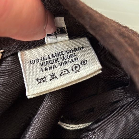 Hermes Skirt Wool Pencil Brown - Picture 6 of 8